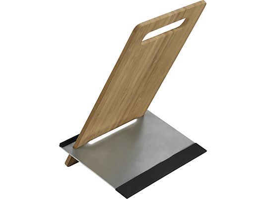 HAMA Timber - Tisch-Halterung für Tablets (Braun/Silber/Schwarz)