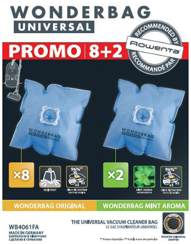 ROWENTA WB4061FA Wonderbag Original porzsák 8 db