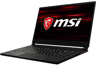 MSI GS65 8SG-055, Gaming Notebook mit 15,6 Zoll Display, Intel® Core™ i7 Prozessor, 32 GB RAM, 512 GB SSD, GeForce® RTX™ 2080, Schwarz