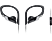 PANASONIC RP-HS35ME-K vízálló sport fülhallgató sportoláshoz, fekete