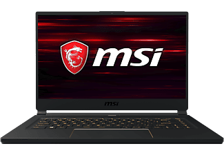 MSI GS65 8SG-055, Gaming Notebook mit 15,6 Zoll Display, Intel® Core™ i7 Prozessor, 32 GB RAM, 512 GB SSD, GeForce® RTX™ 2080, Schwarz
