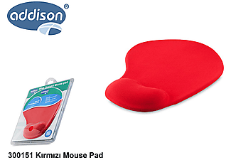 ADDISON 300151 Kırmızı Bileklikli Mouse Pad