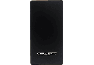 CELLECT Basic hordozható powerbank, 10000 mAh, fekete/ezüst
