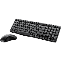 Rapoo X1800S - Toetsenbord + Muis-set - Draadloos - QWERTY -  Zwart