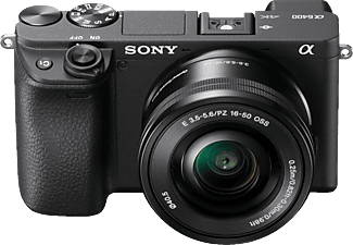 SONY Alpha 6400 Kamera, 16-50 mm Objektiv | MediaMarkt