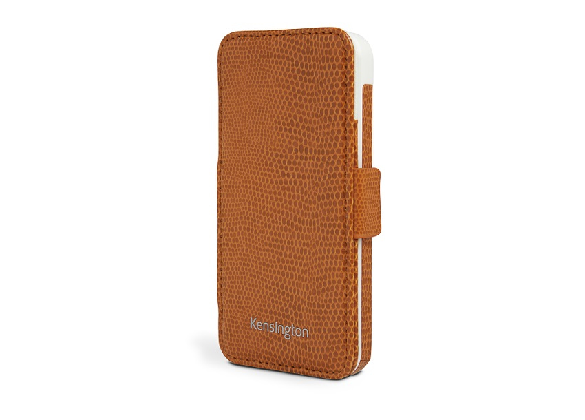 Funda - Kensington, FUND. FOLIO WALLET SOP. ROJA/CREAM IPHONE 5