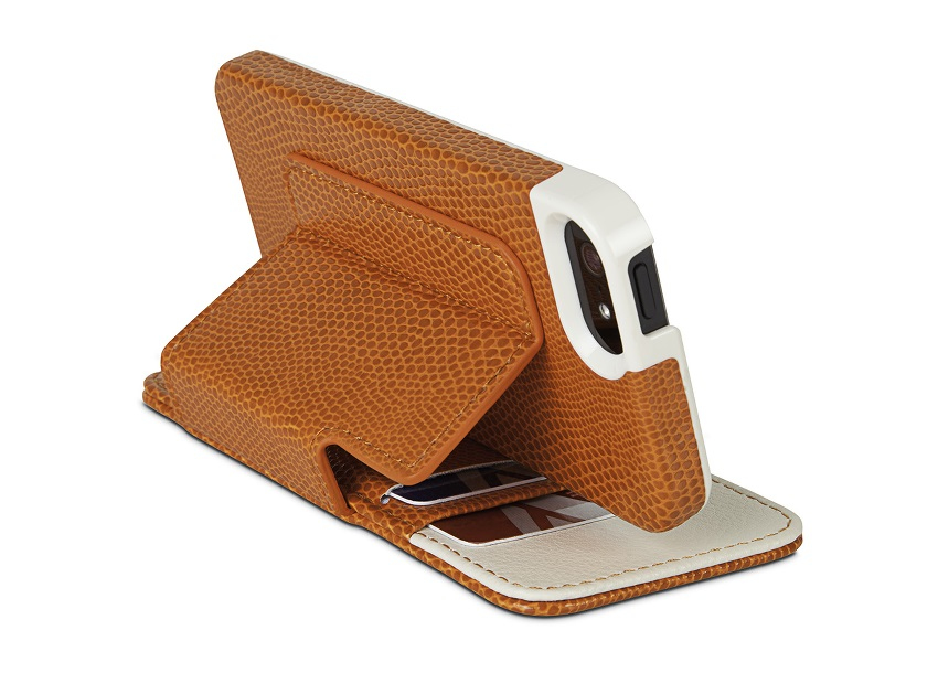 Funda - Kensington, FUND. FOLIO WALLET SOP. ROJA/CREAM IPHONE 5