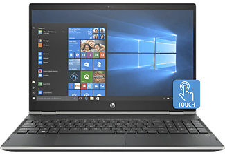 HP Pavilion x360 15-cr0544nz - Notebook (15.6 ", 256 GB SSD, Silber)