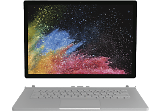 MICROSOFT Surface Book 2 - Convertible (13.5 ", 256 GB SSD, Silber)