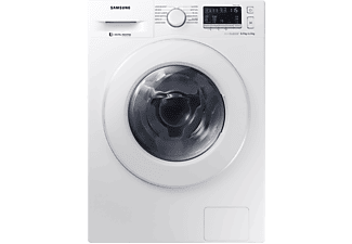 Lavadora secadora | Samsung WD80M4453IW, EcoBubble, Kg lavado, 6 kg secado, Blanco