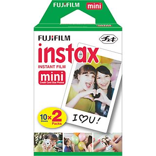 FUJIFILM Instax Mini 2x10 Fogli - Pellicola Istantanea (Bianco)