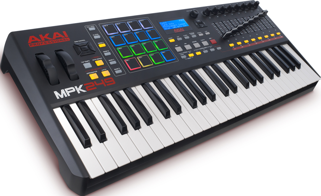 AKAI MPK249 - Keyboard Controller (Schwarz)