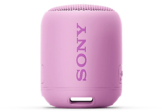 SONY Bluetooth Lautsprecher SRS-XB12, wasserfest, kabellos, tragbar, violett
