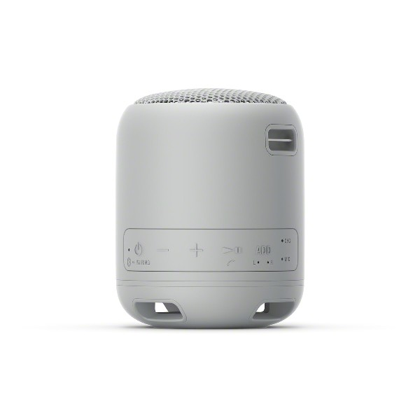 Altavoz inalámbrico - Sony SRS-XB12H, EXTRA BASS, Bluetooth, Autonomía 16 horas, IP67, Gris