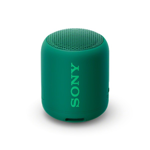 Altavoz inalámbrico - Sony SRS-XB12G, EXTRA BASS, Bluetooth, Autonomía 16 horas, IP67, Verde