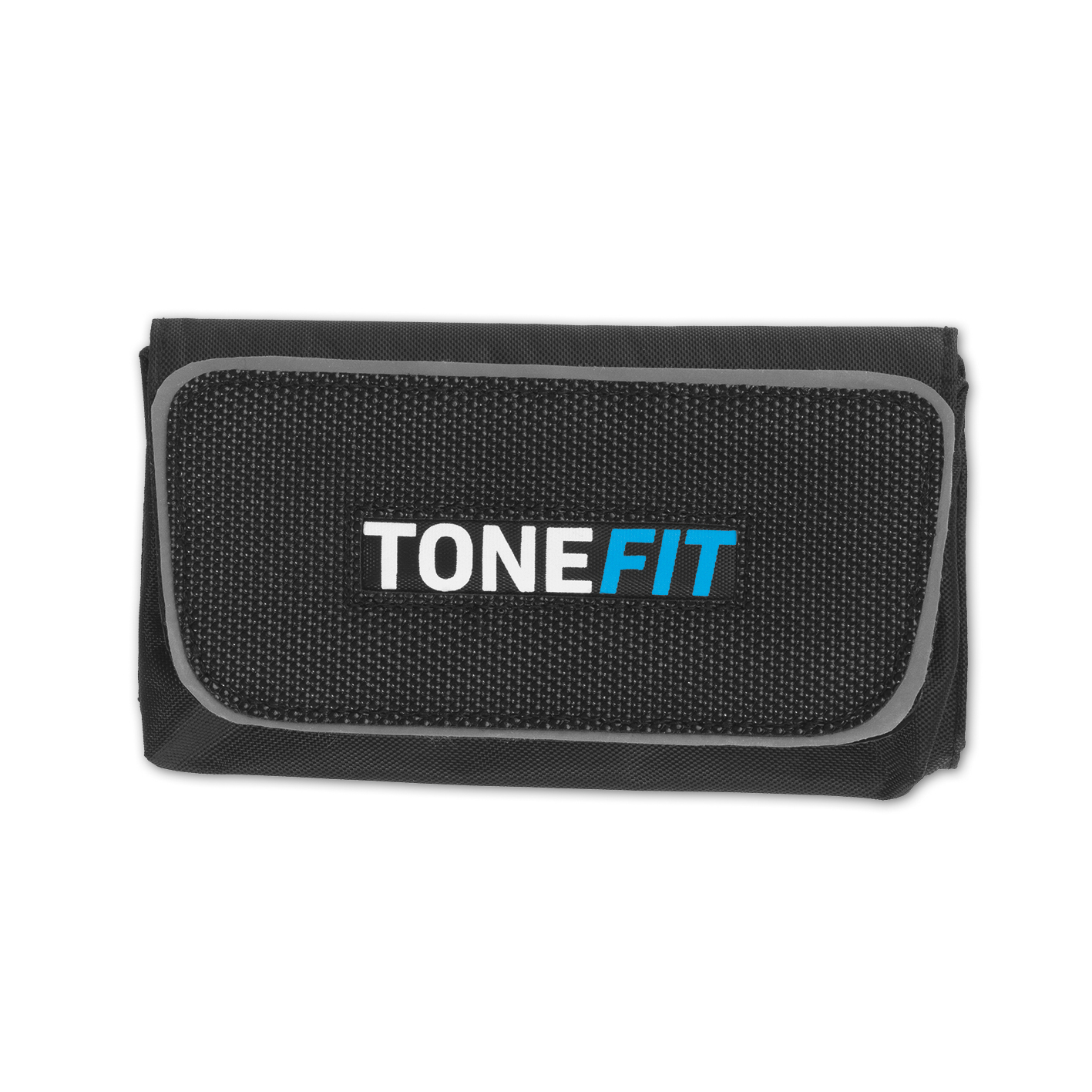 TONEFIT Schwarz/Blau Fitnessgürtel, Schwarz/Anthrazit/Blau