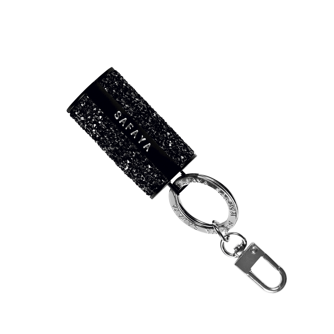 SAFAYA 7039 Anhänger Steine Schwarz Tierabwehrspray, Steine schwarz
