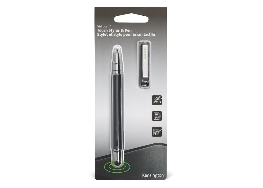 Funda para Tablet - Kensington, VIRTUOSO STYLUS AND PEN - Negro
