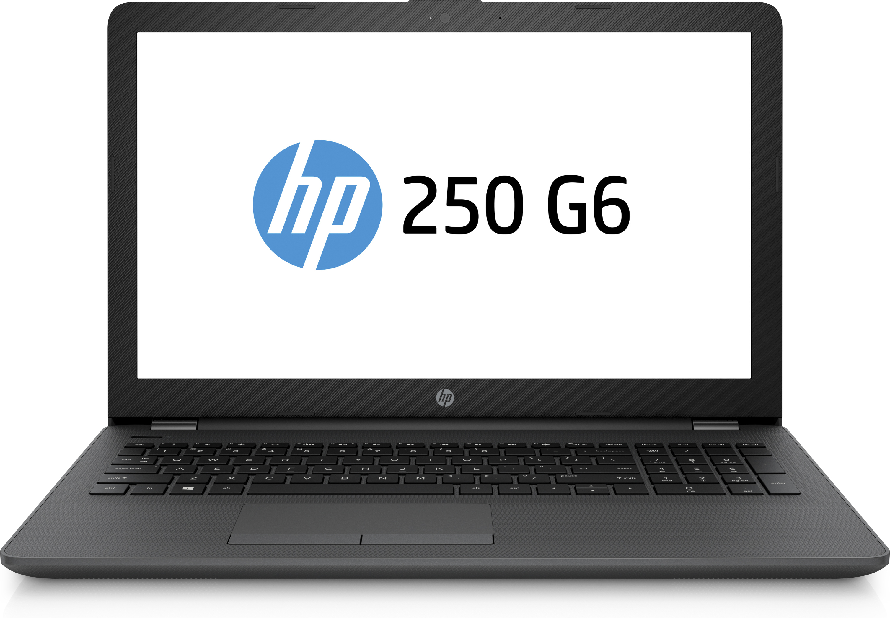 Portátil - HP 250 G6, 15.6" HD, i3-6006U, RAM 8GB, 256GB SSD, Negro
