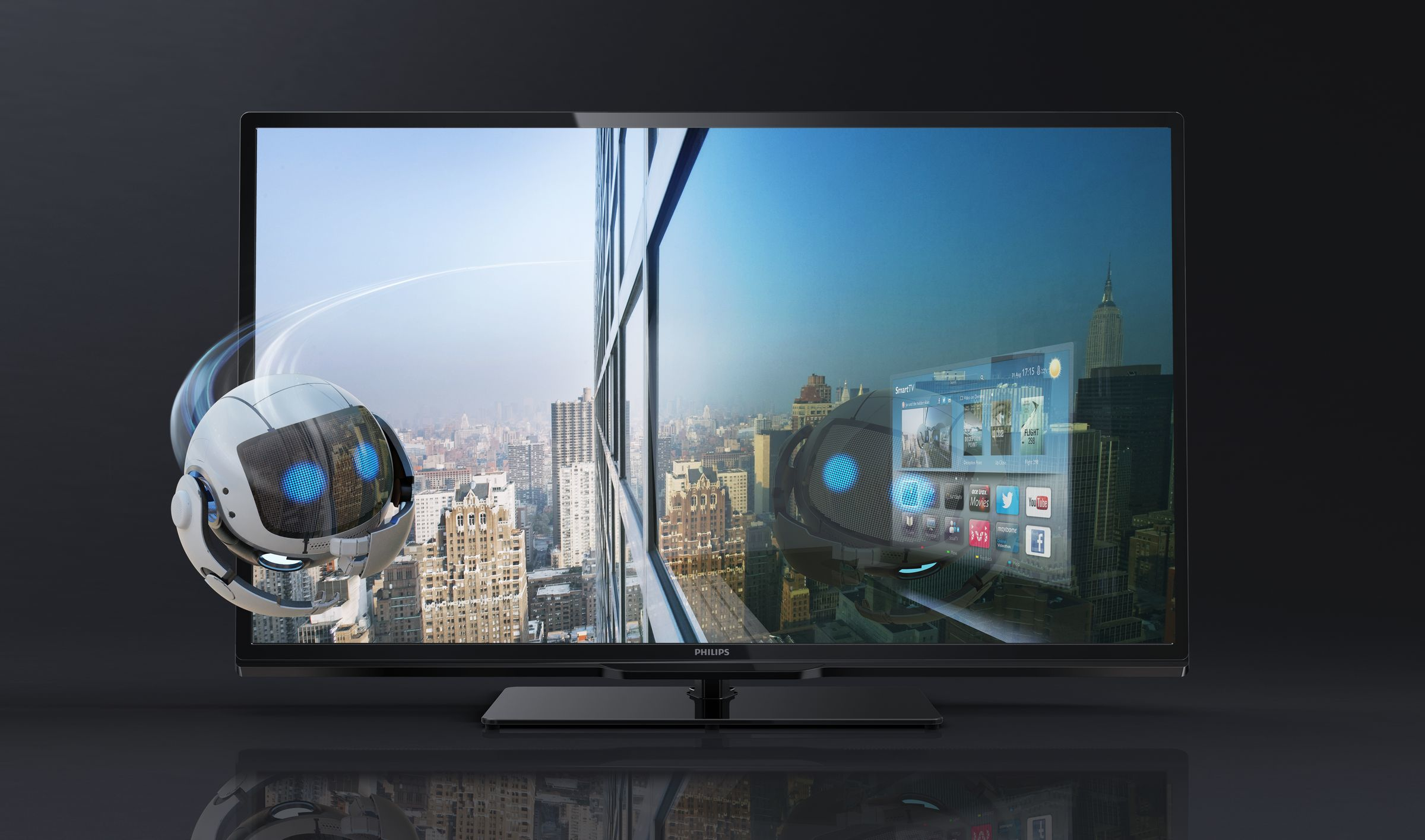 Soporte - 4000 series Televisor Smart LED 3D ultrafino 40PFL4468H/12