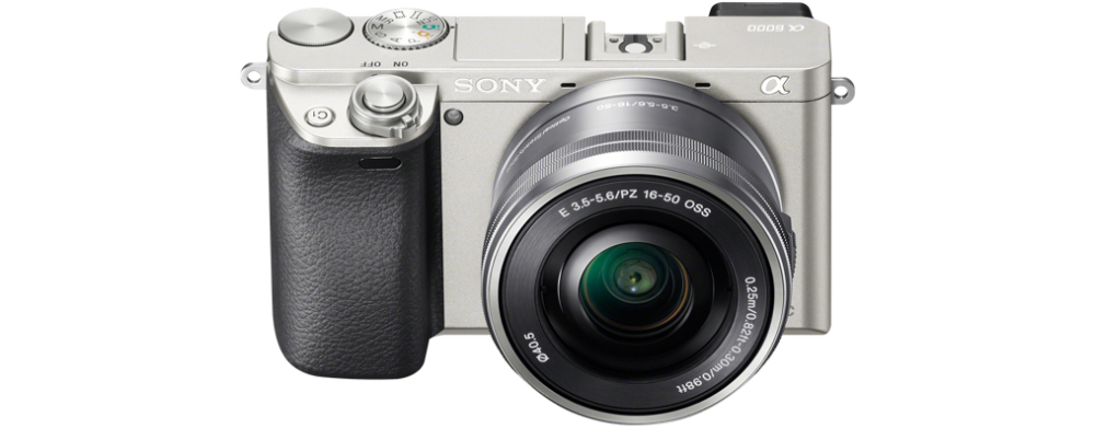 SONY A6000 24,3 MP 3 inç 16-50 mm Aynasız Sistem Fotoğraf Makinesi Gümüş