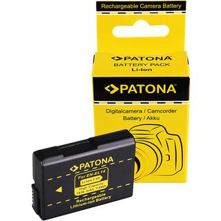 PATONA EN-EL14 - Batterie (Noir)