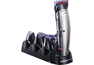 BABYLISS E837E TRIMMER X-10 HAIR - Multigroomer (Argento/Metallico)