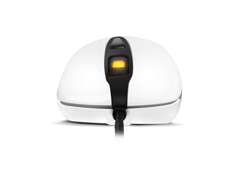 Ratón gaming - NOX Kadru, 4000DPI, USB, Óptico, mano derecha, Blanco