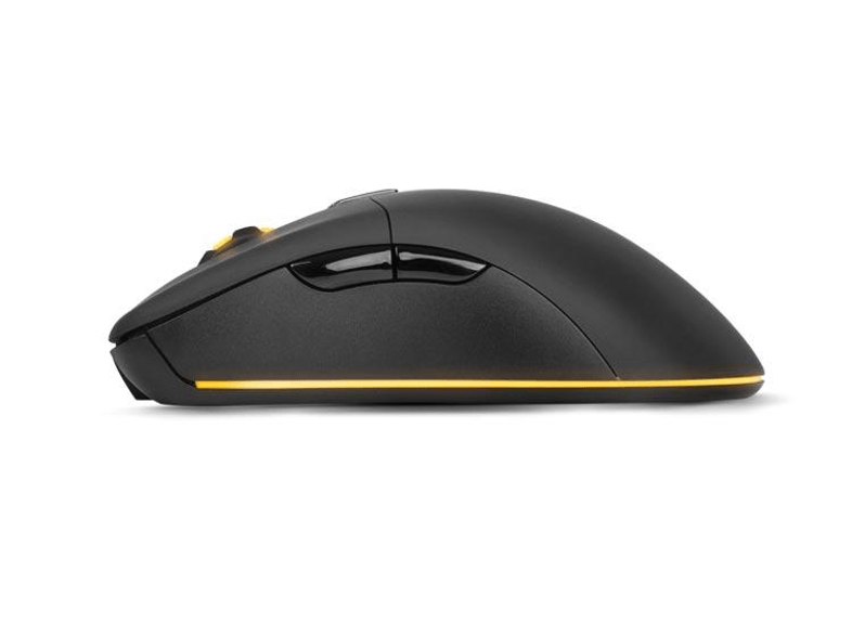 Ratón gaming - NOX Kadru, 4000DPI, USB Óptico, mano derecha, Negro