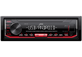 Autorradio - JVC KDX162, USB/AUX, Chasis reducido