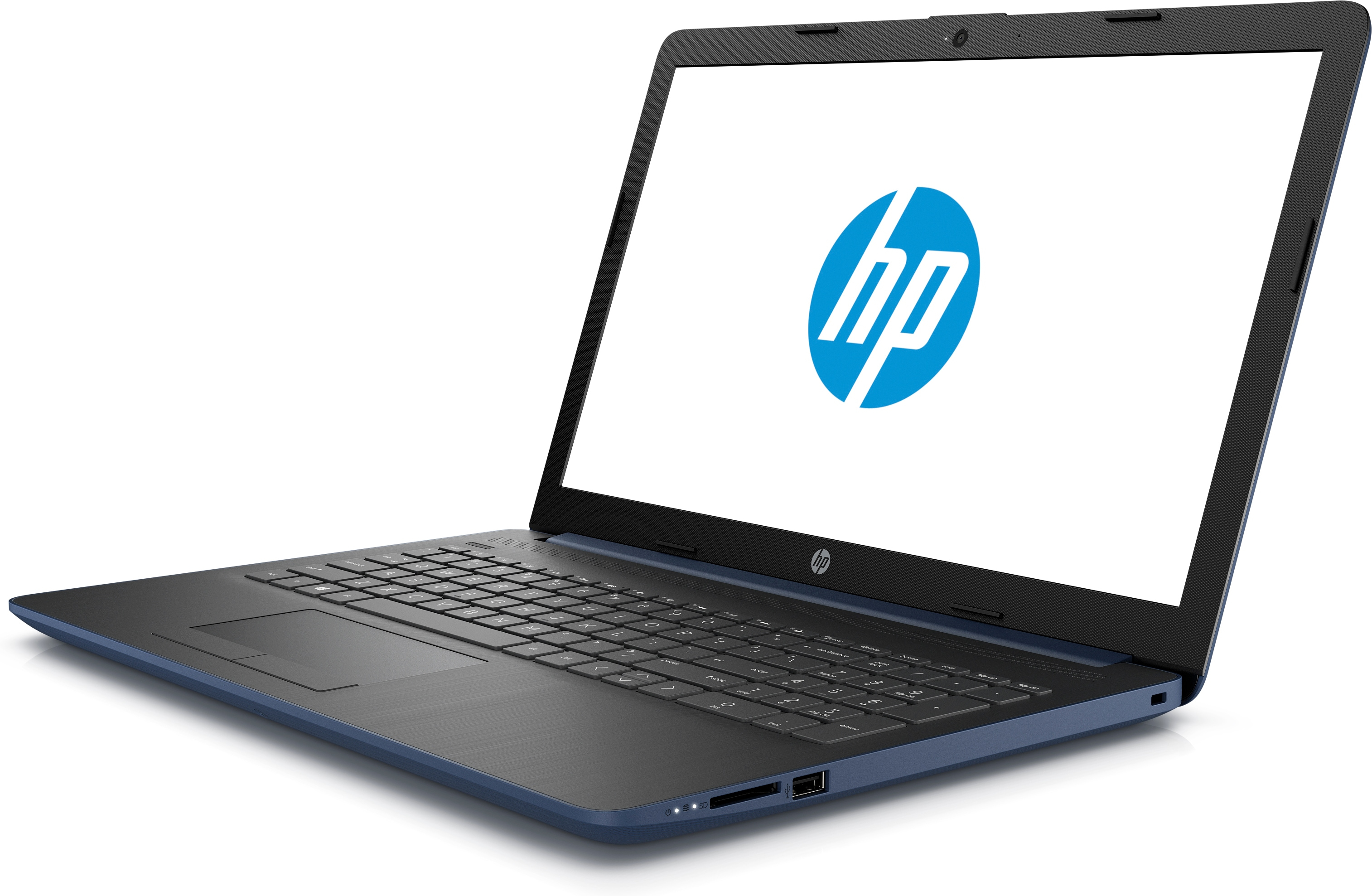 Portátil - HP 15-da0748ns, 15.6", Intel® Core™ i5-7200U, 8 GB, 256 GB SSD, 620, W10, Azul y Plata