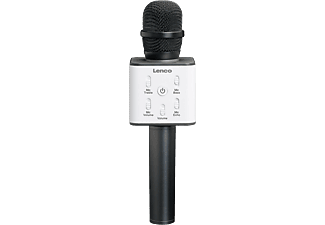 LENCO BMC-080 - Mikrofon mit Bluetooth Lautsprecher (Schwarz)