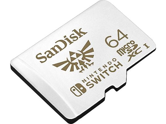 SANDISK Nintendo Switch - MIC-SDX Extreme 64GB - Speicherkarte (Weiss)