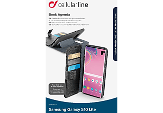 CELLULAR LINE Agenda, Bookcover, Samsung, Galaxy S10e, Schwarz