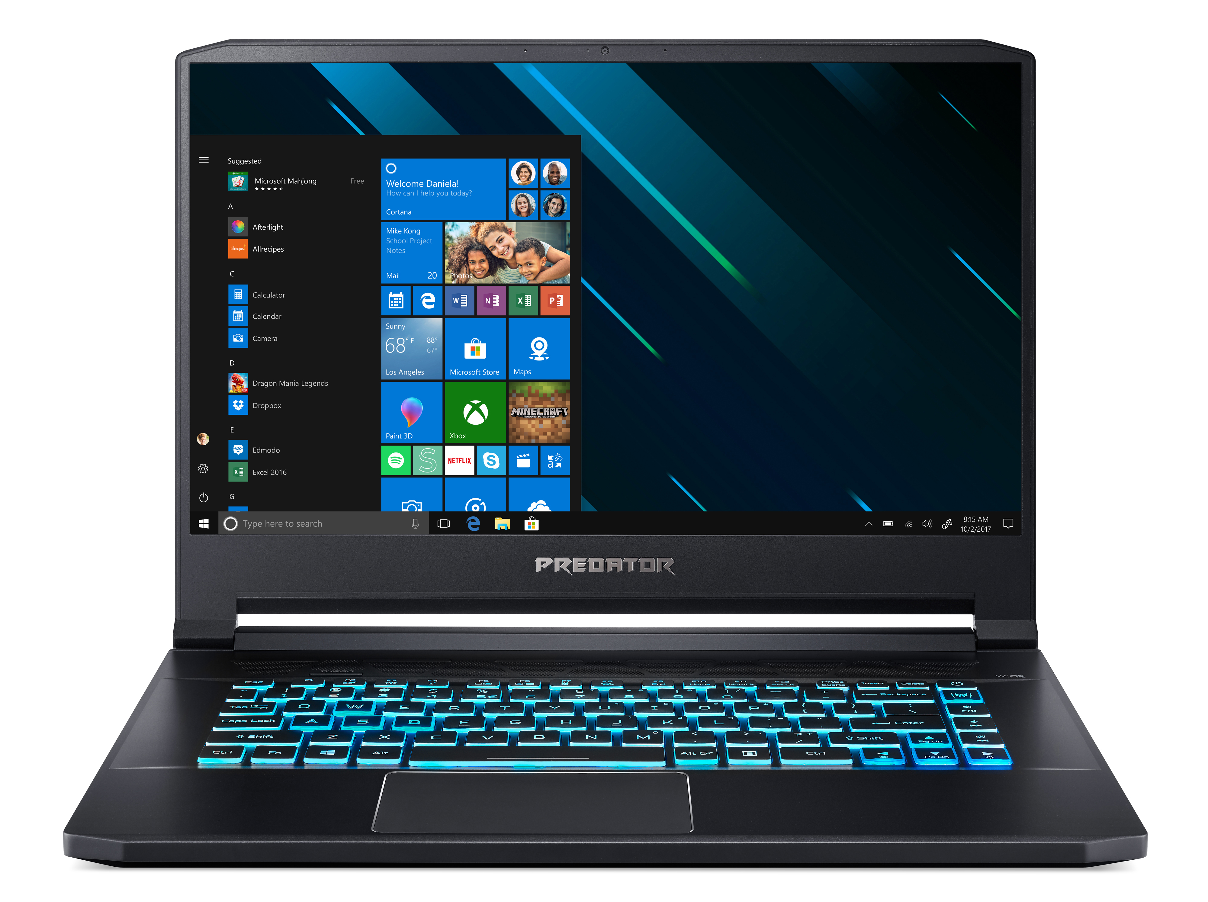 ACER Predator Triton 500 (PT515-51-73G6) - 15,6 Zoll - Intel® Core™ i7 i7-8750H - 16 GB - 512 GB - NVIDIA GeForce RTX™ 2060 - Windows 10 Home (64 Bit)