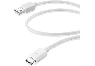 CELLULARLINE USB-kabel - USB-C 60 cm Wit (USBDATA06USBCW)