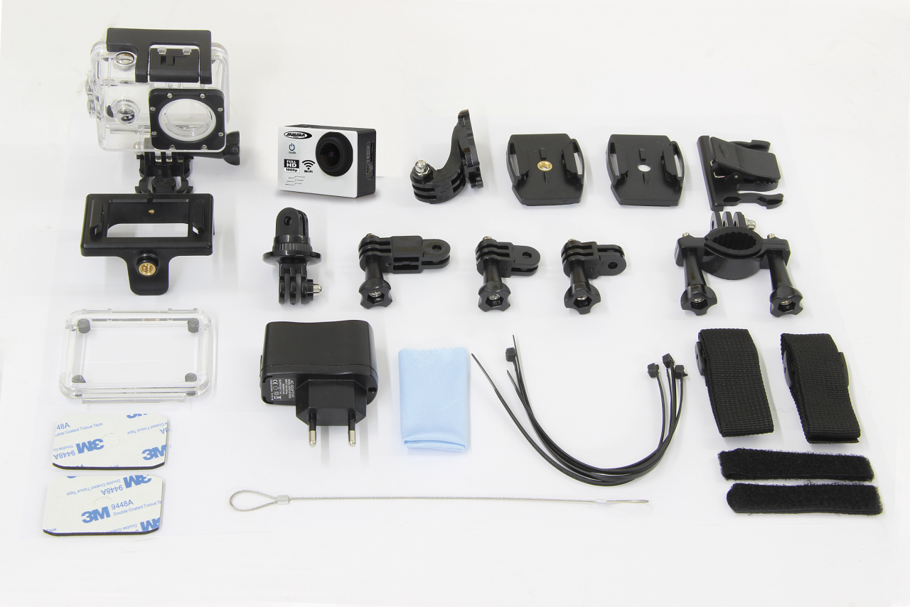 JAMARA Full-HD Kamera, Weiß