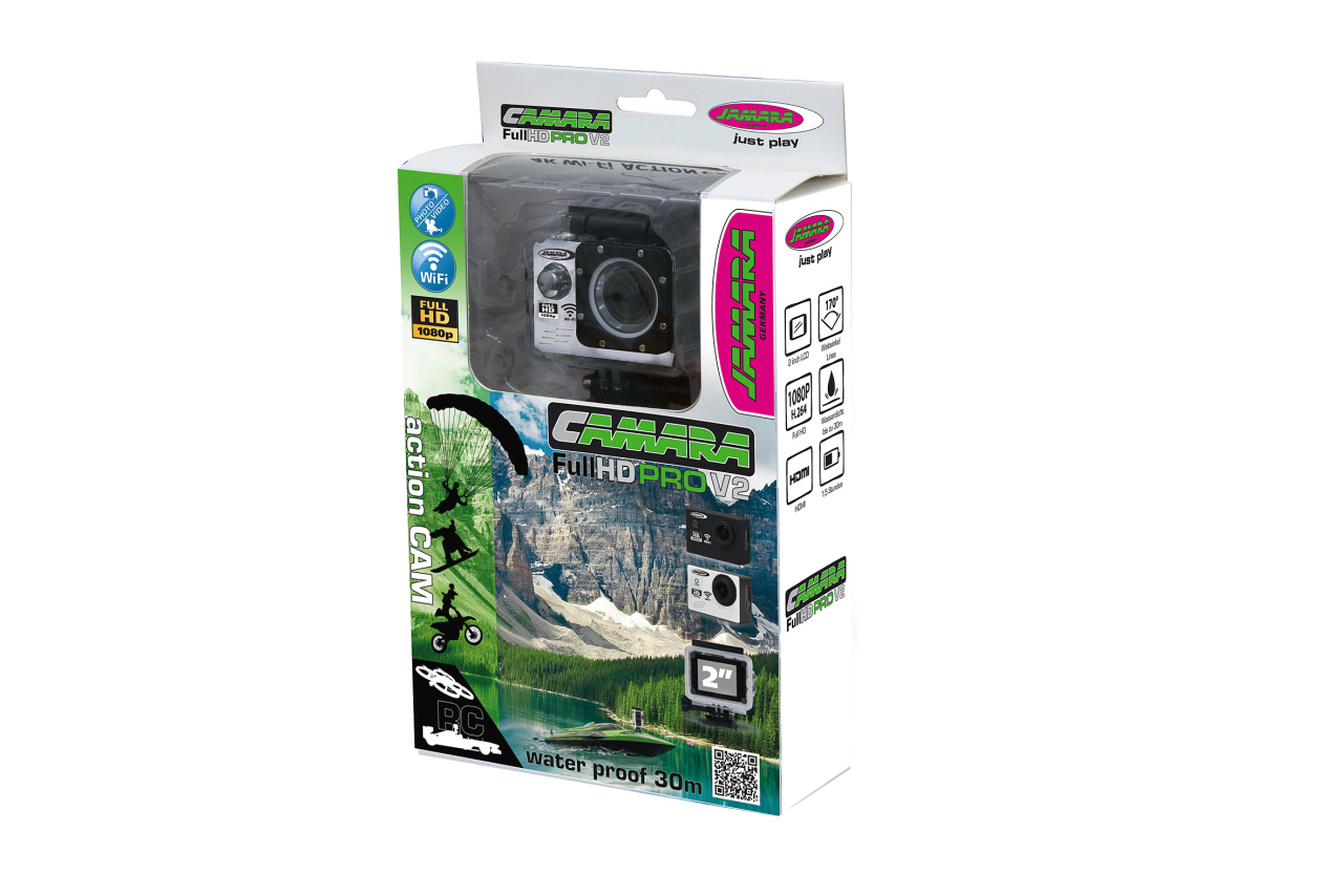 JAMARA Full-HD Kamera, Weiß