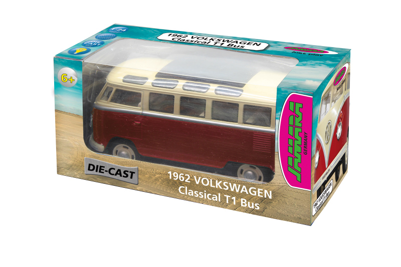 JAMARA VW T1 Bus Modellfahrzeug, Rot