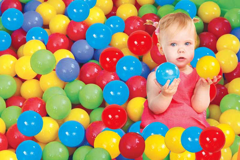 JAMARA KIDS "Happy Balls" Bälle Mehrfarbig