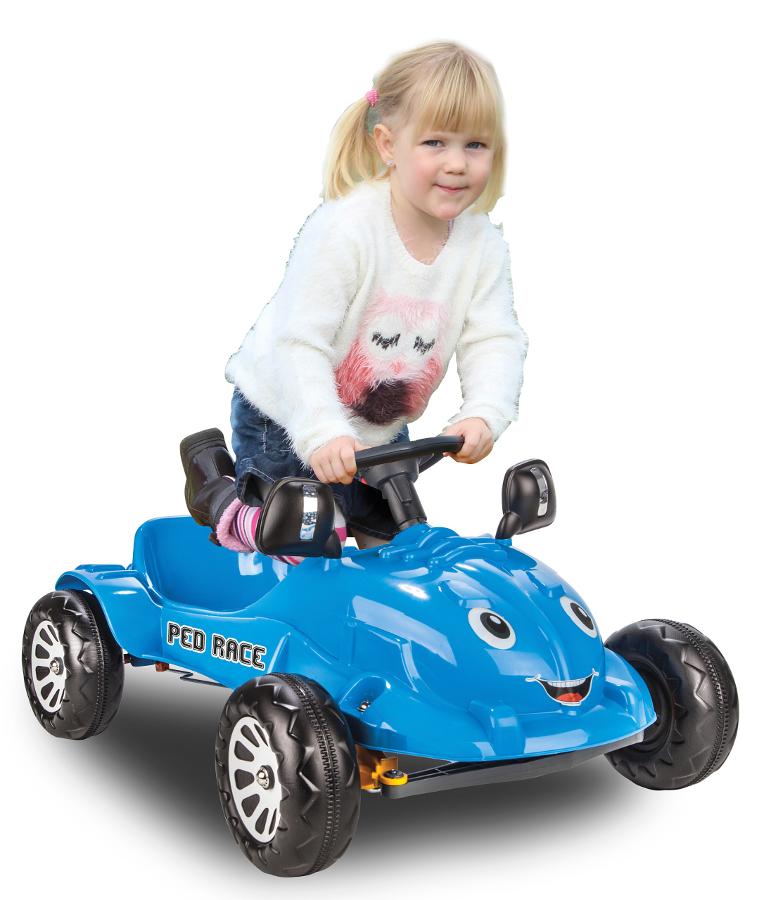 JAMARA KIDS "Ped Race" Tretauto  Blau