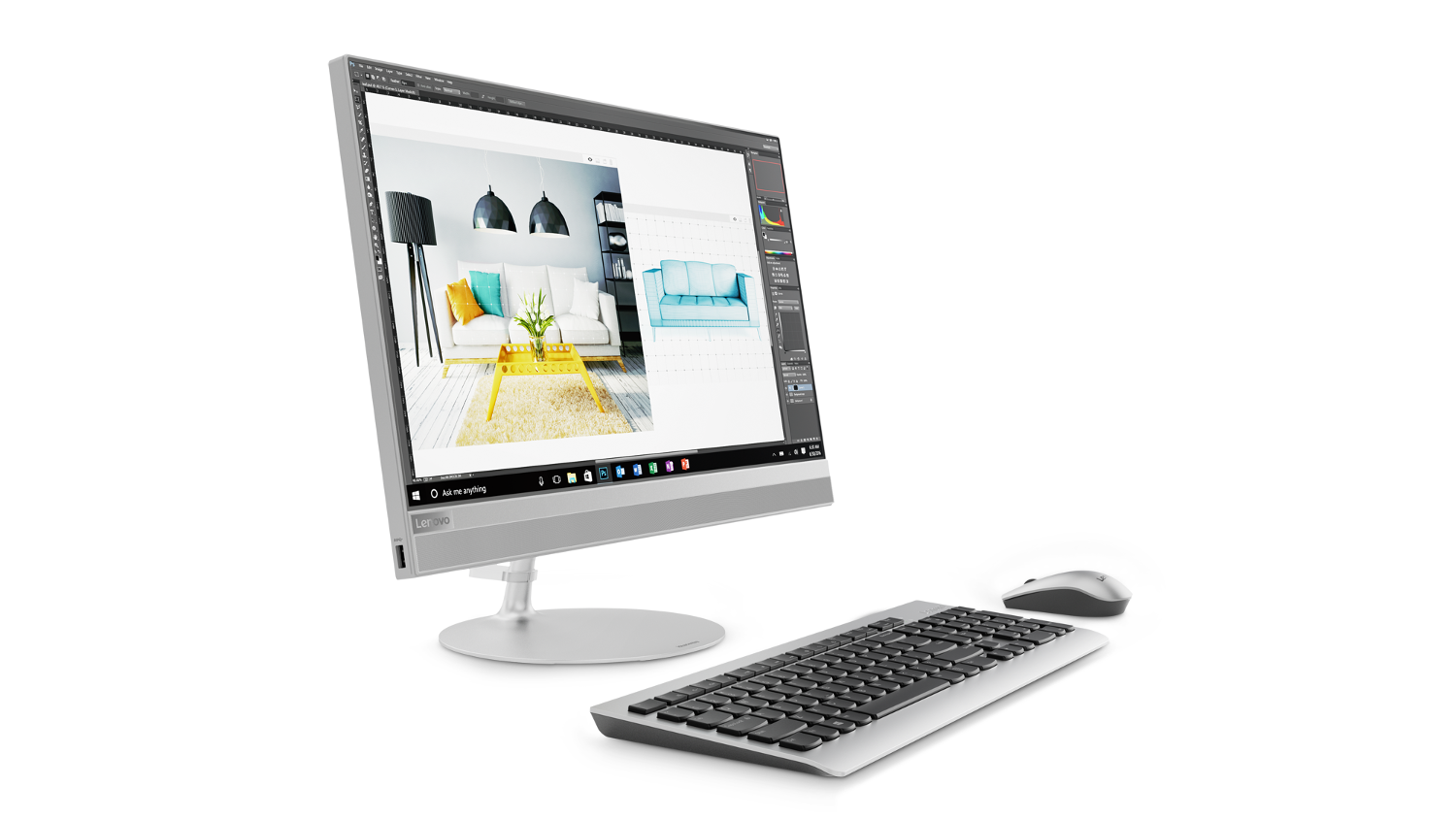 LENOVO AIO 520 Intel Intel® Core ™ i3-7020U 4 GB 1 TB 21.5