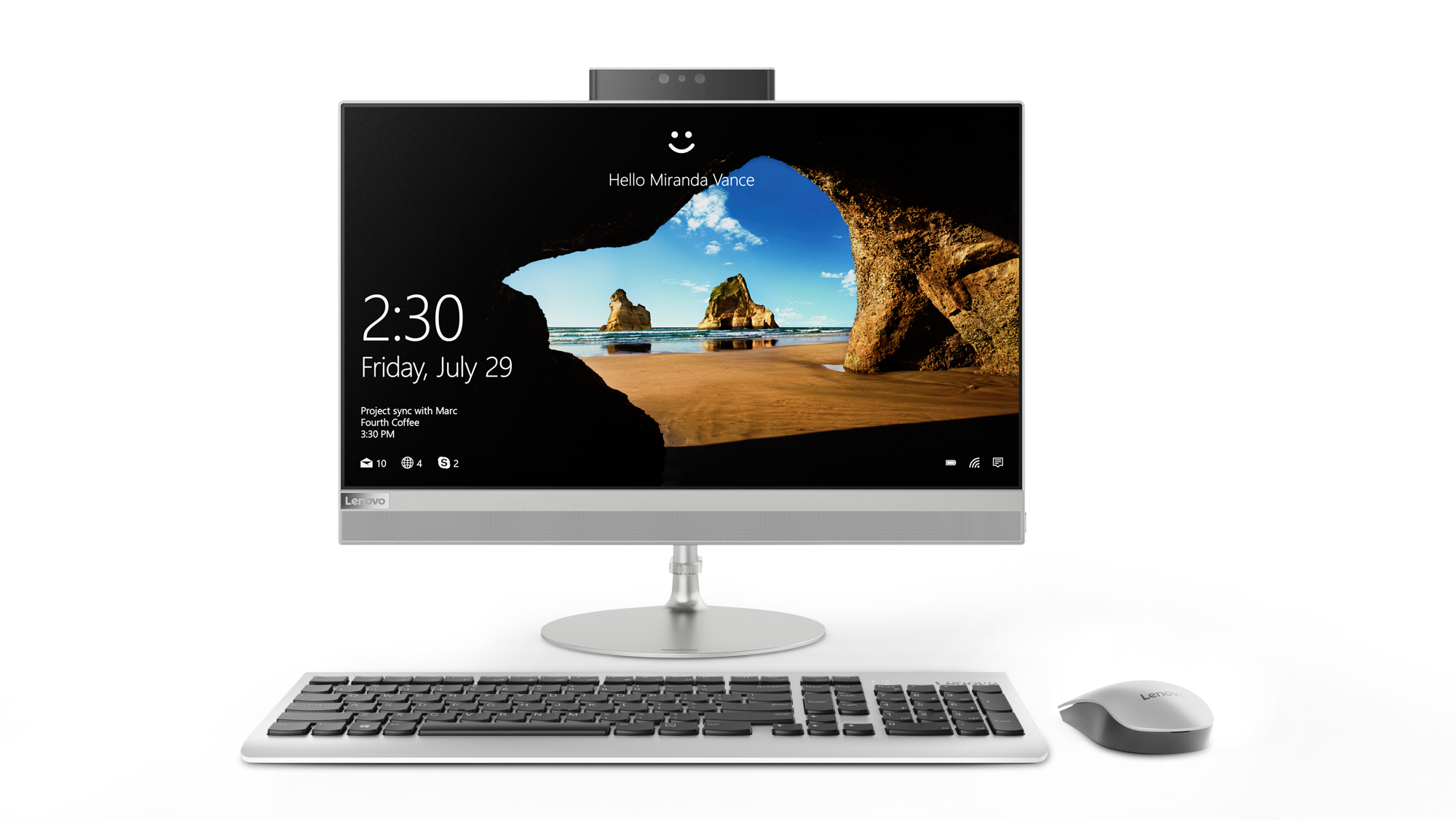 LENOVO AIO 520 Intel Intel® Core ™ i3-7020U 4 GB 1 TB 21.5