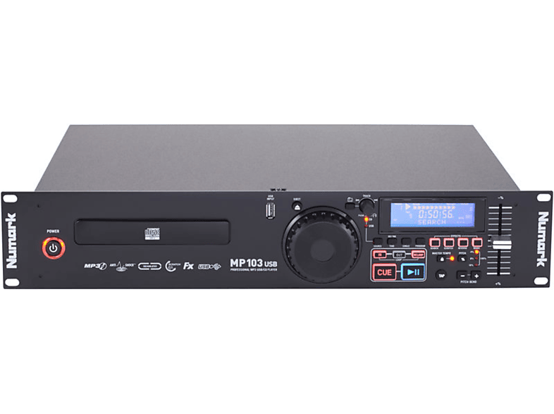 NUMARK MP 103 | USB und MP3 CD Player (Schwarz) | MediaMarkt