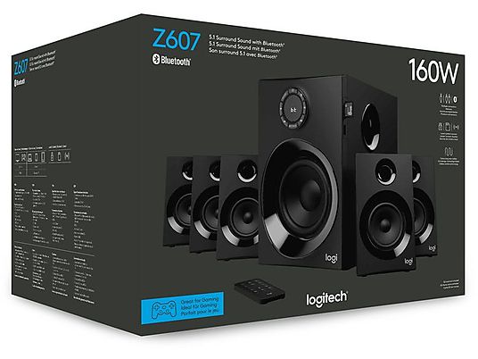 LOGITECH 5.1 Surround luidspreker systeem Z607 Bluetooth 160 W (980-001316)