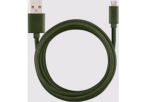 ISY Micro-USB Lade-/Datenkabel IFC-1800-GN-M, grün