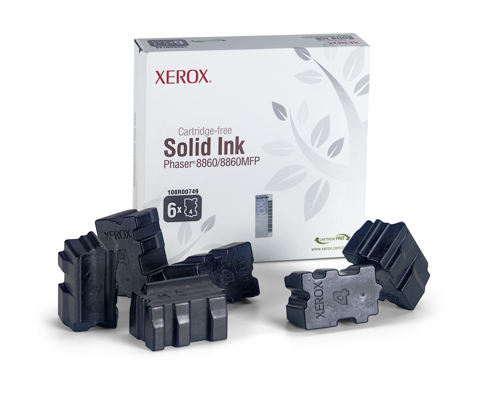 Tóner - Xerox, SOLID INK/Negro  F PH 8860/8860MFP 6