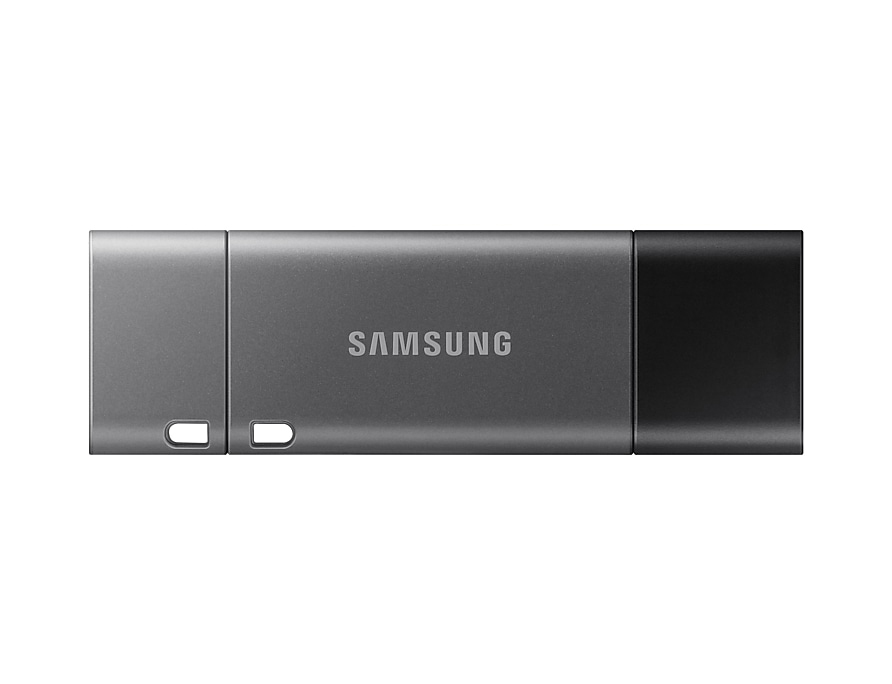 SAMSUNG Flash Drive DUO Plus USB-Stick, 32 GB, 200 MB/s, Silber/Schwarz