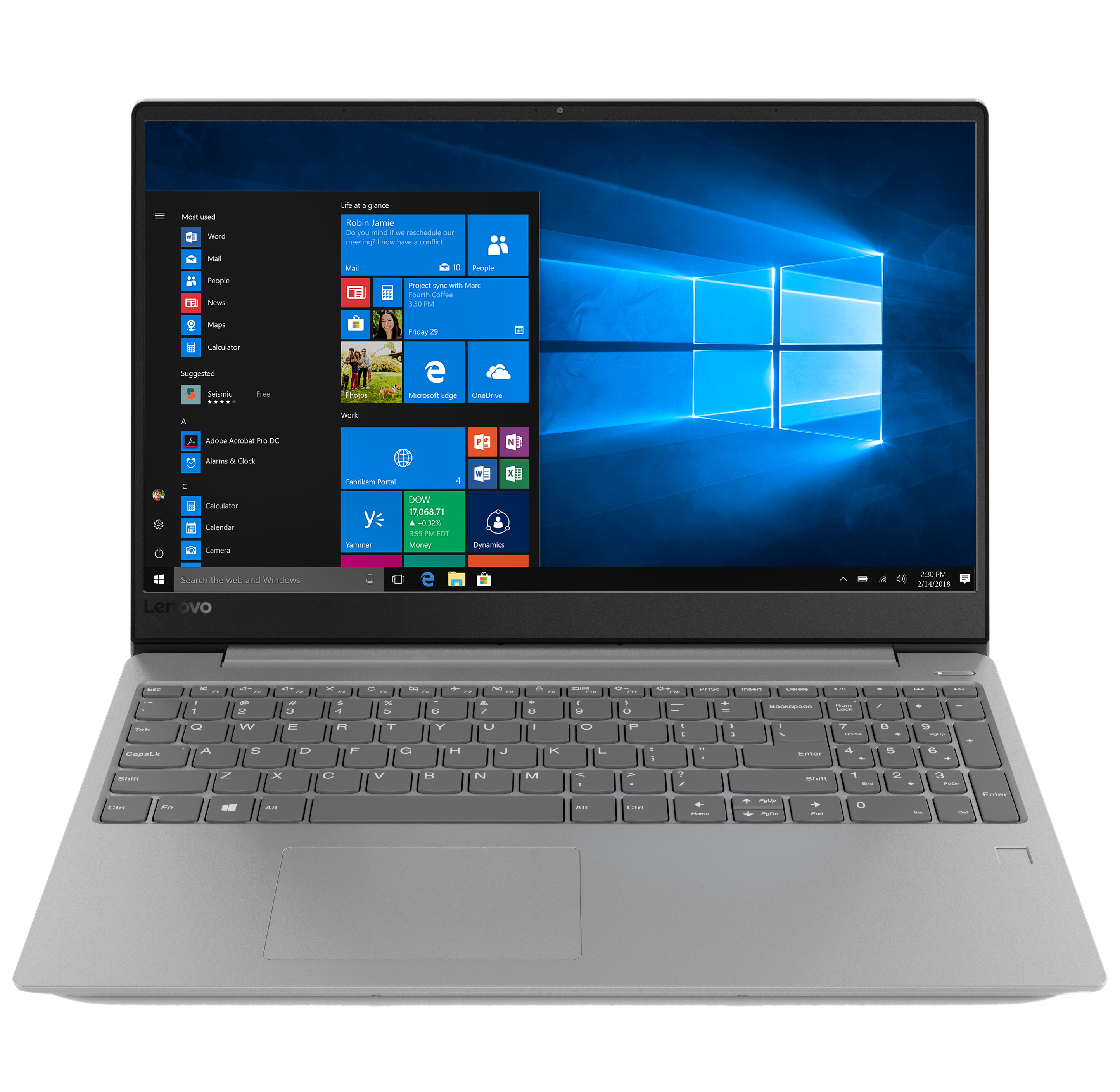 LENOVO Notebook Ideapad 330S-15IKB, grau (81F500XAGE) - (Ausstellungsstück) Notebook, 15,6 Zoll, Full-HD, Intel® Core™ i5-8250U Prozessor
(6 MB Cache, bis zu 3,40 GHz), 8 GB, 256 GB SSD