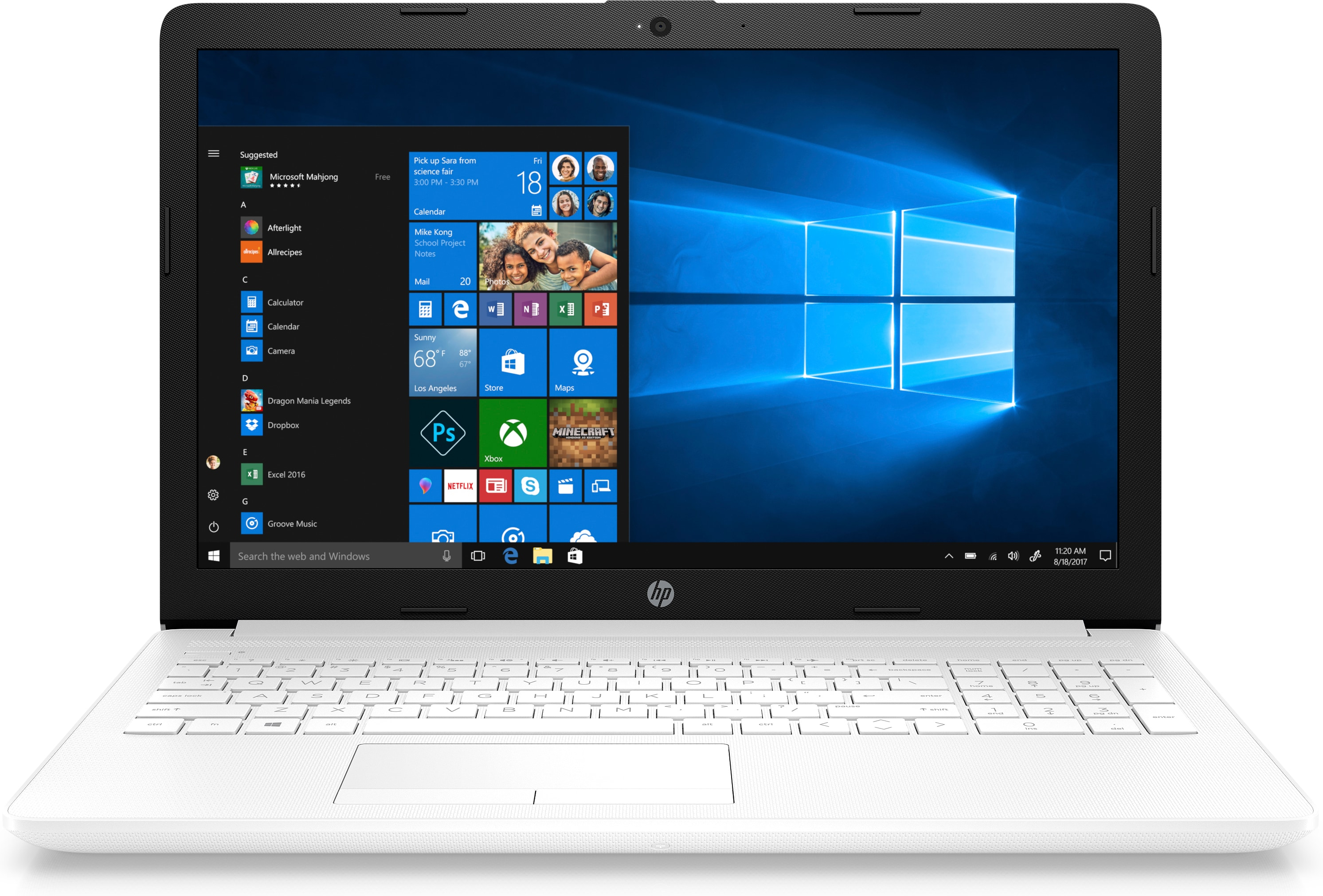 Portátil - HP Notebook 15-da1004ns, 15.6" HD, Intel® Core™ i7-8565U, 16 GB RAM, SSD 256 GB, NVIDIA®  MX130,W10